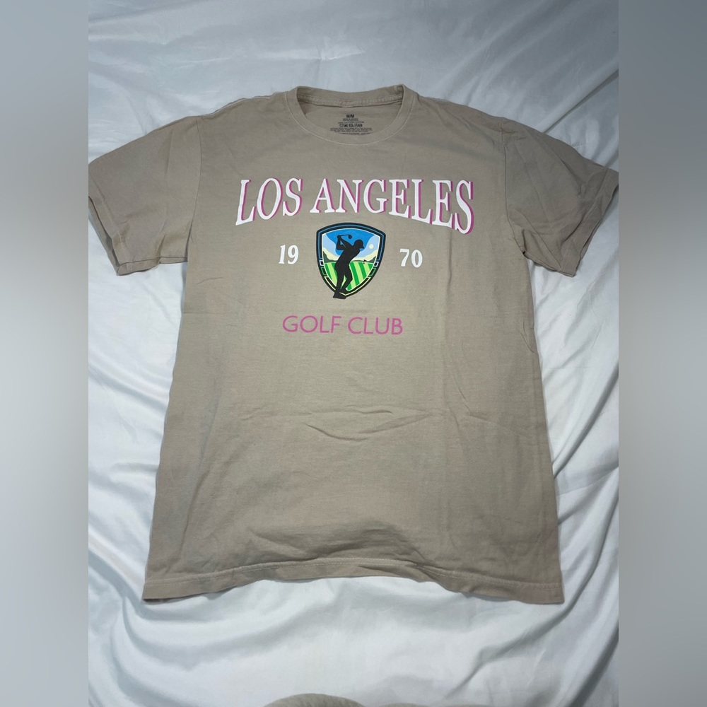 Pacsun Los Angeles Tan Tee